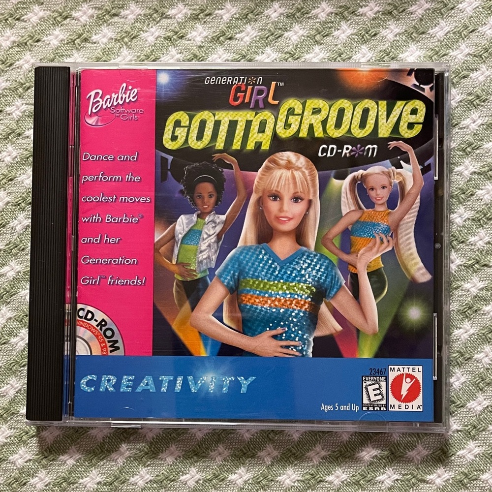Barbie Generation Girl Gotta Groove CD-ROM